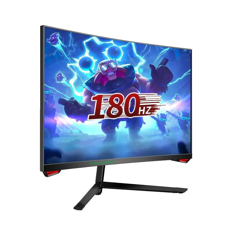 Monitor Gaming TITAN AMRY 23.6" Curvo 180Hz, 1ms, 1500R, Full HD 1080P, Compatible 144Hz