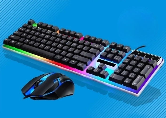 Pack Teclado Y Ratón Gamer RGB LED