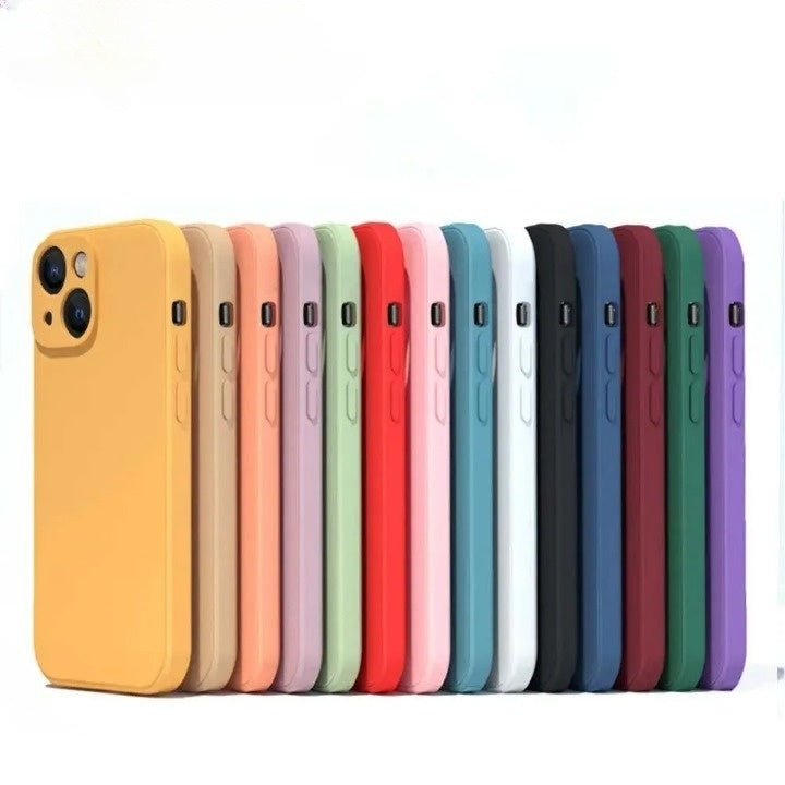 Funda de Silicona Líquida IPhone Anti golpes