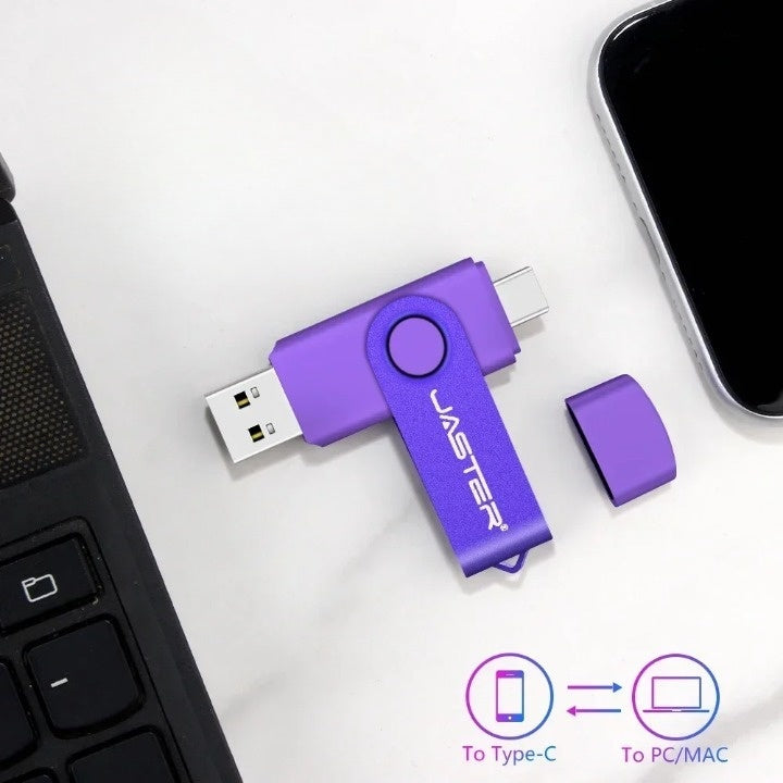 USB Flash Drive Tipo-C 2.0